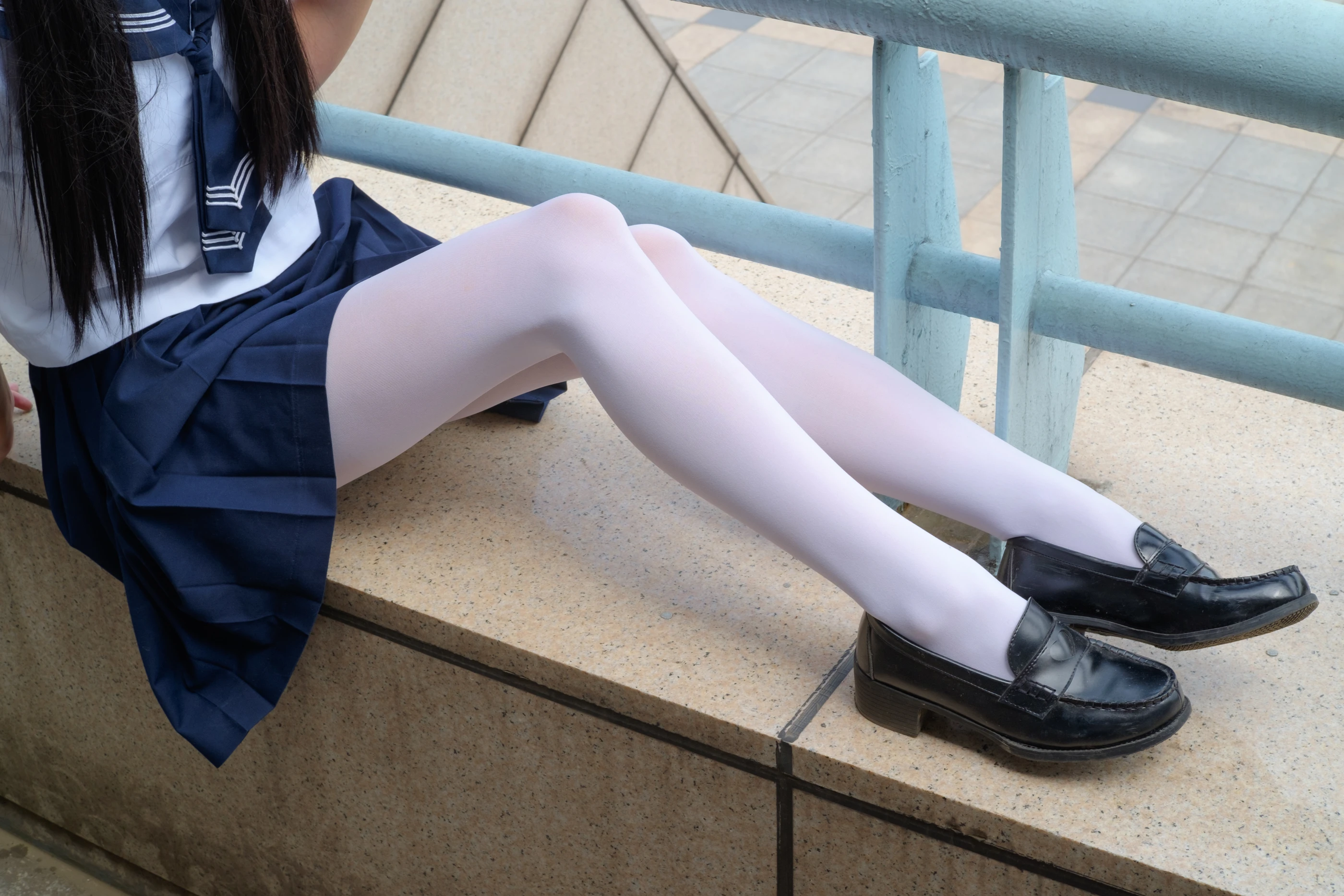 森萝财团 [BETA-004] 高中女生JK白丝外拍 [113P]插图9